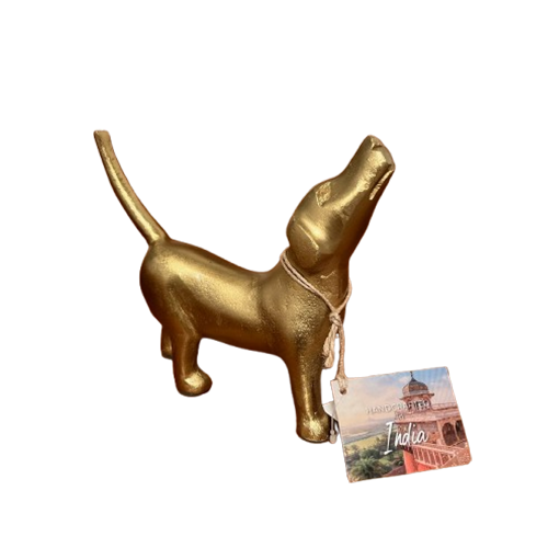 8.5×7″, Metallic, Playful and Elegant Doggie