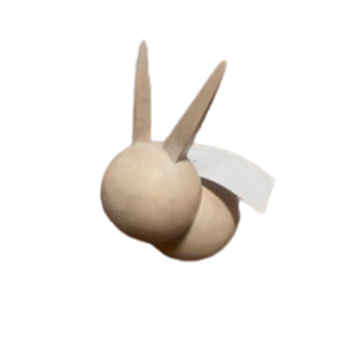 Wooden Bunny, Very Delicate and Sleek